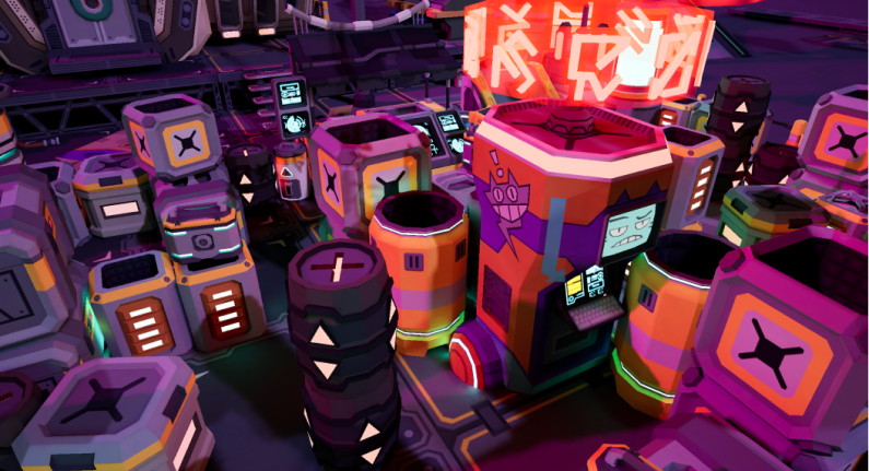 VR локация Cosmic Wreack