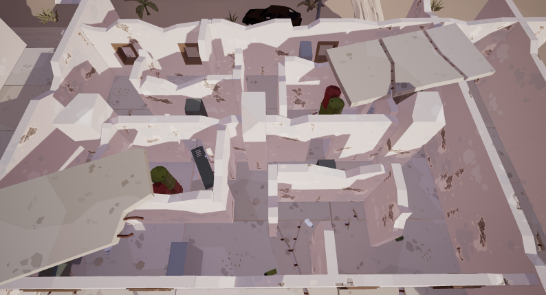 VR ruined building